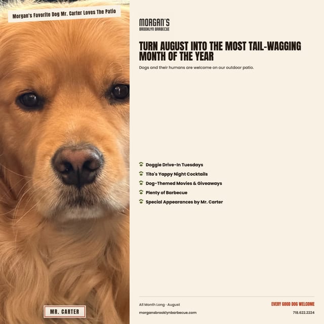 TURN AUGUST INTO THE MOST TAIL WAGGING MONTH OF THE YEAR