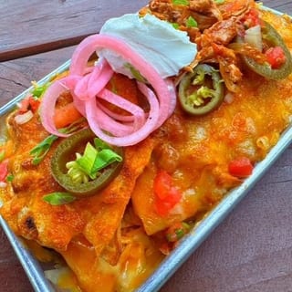 Chicken Tinga Nachos.