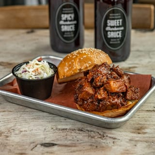 Chopped Brisket Sandwich