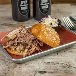 Pulled Pork Sandwich.